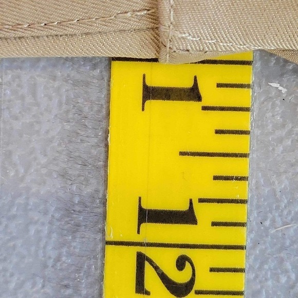 Nike Golf Pants Dri-Fit Men's Size 36X33 Tan Flat Front Chino Stretch Modern - Picture 12 of 14